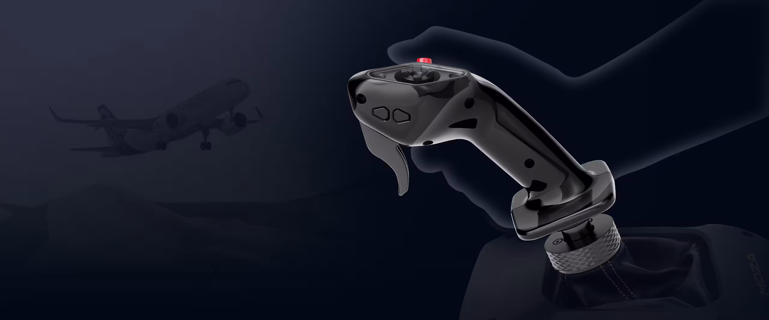 Moza Airbus MA3F stiff grip